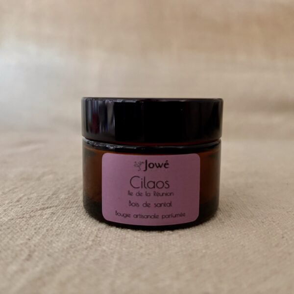 bougie parfumée cilaos